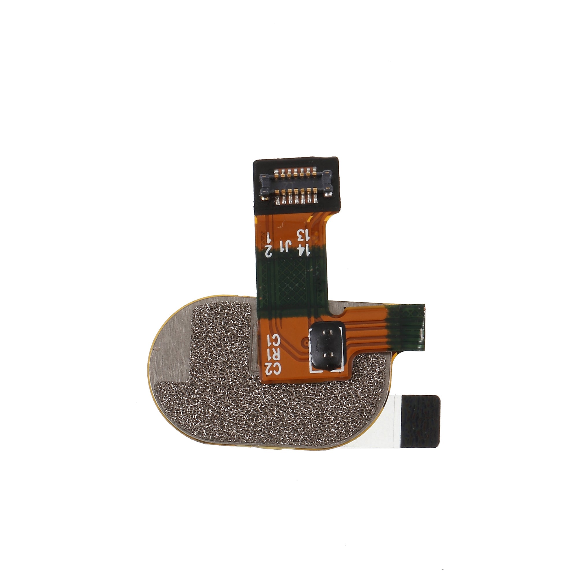 OEM Home Key Fingerprint Button Flex Cable Replacement for Motorola Moto E4 - Rose Gold