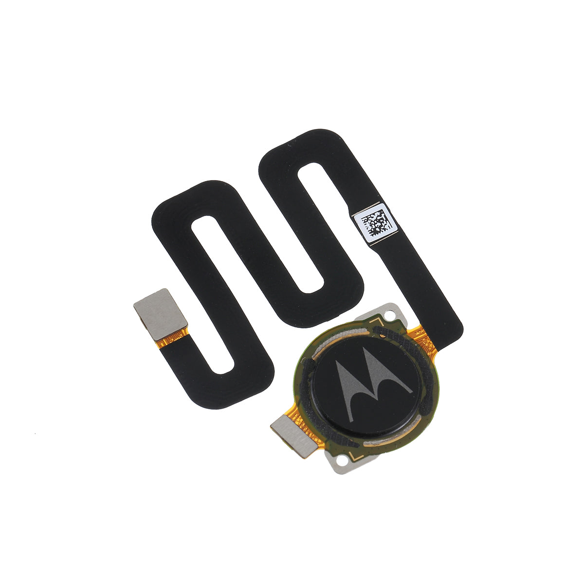 OEM Home Key Fingerprint Button Flex Cable for Motorola One (P30 Play) - Black