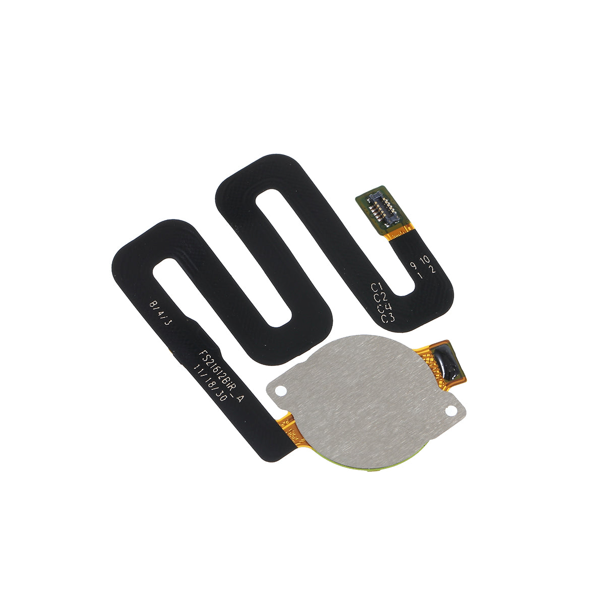 OEM Home Key Fingerprint Button Flex Cable for Motorola One (P30 Play) - White