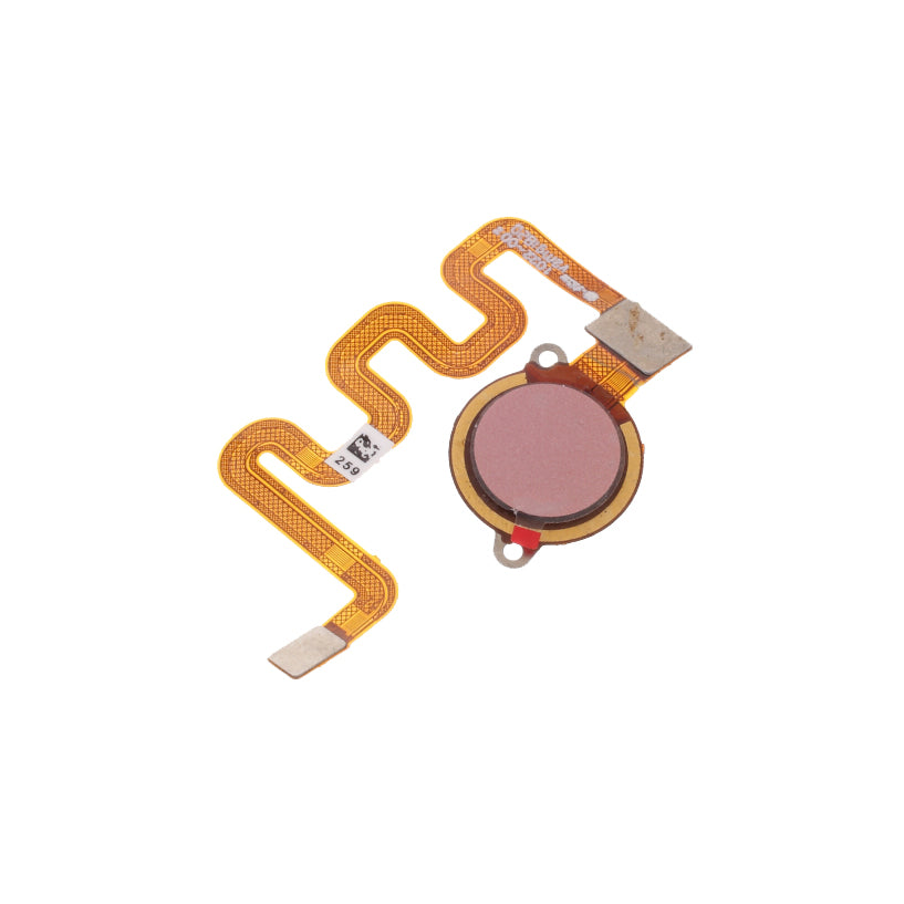 OEM Fingerprint Home Button Flex Cable Part for Xiaomi Mi A2 Lite/Redmi 6 Pro (China) - Rose Red