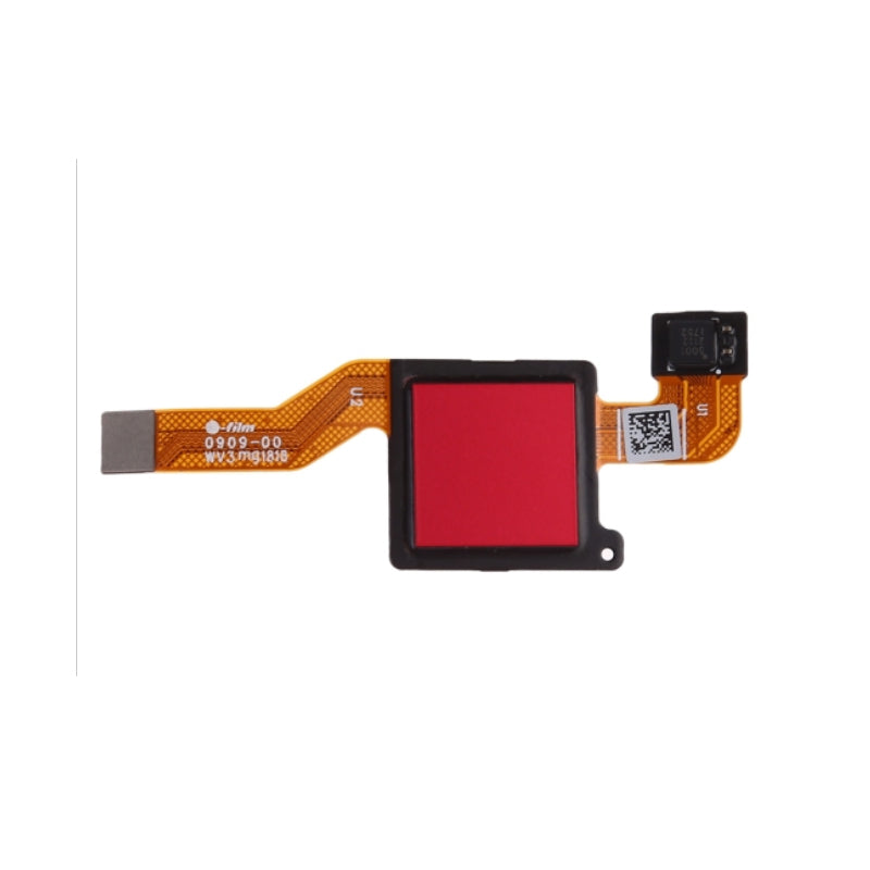 OEM Home Key Fingerprint Button Flex Cable Part Replacement for Xiaomi Redmi 5 plus / Redmi Note 5 - Red