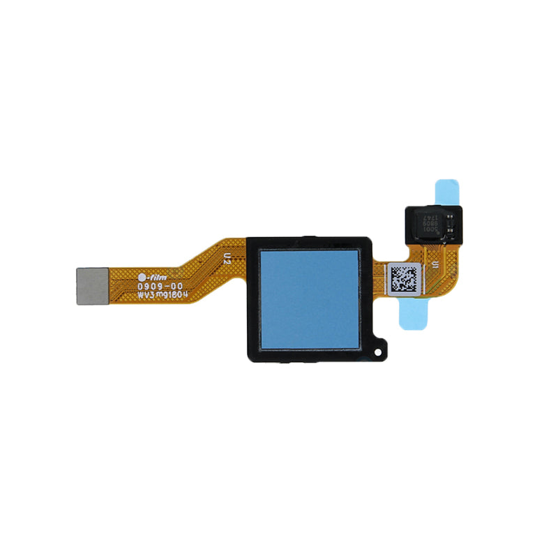 OEM Home Key Fingerprint Button Flex Cable Part Replacement for Xiaomi Redmi 5 plus / Redmi Note 5 - Blue