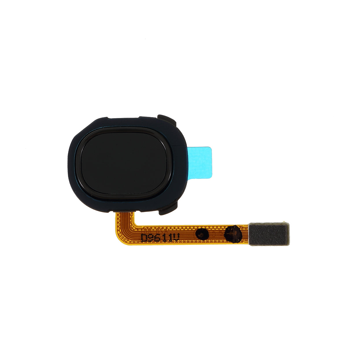 For Samsung Galaxy A20 SM-A205 / A20e OEM Home Key Fingerprint Button Flex Cable (without Logo) - Black