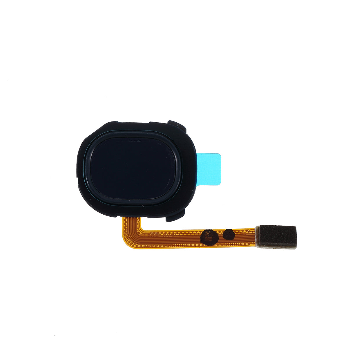 For Samsung Galaxy A20 SM-A205 / A20e OEM Home Key Fingerprint Button Flex Cable (without Logo) - Dark Blue