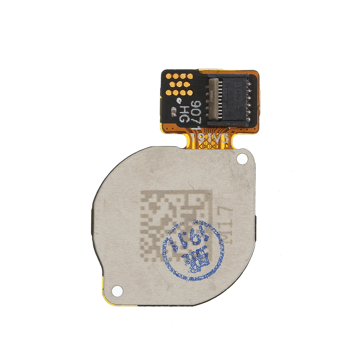 OEM Home Key Fingerprint Button Flex Cable for Huawei P30 Lite - Blue