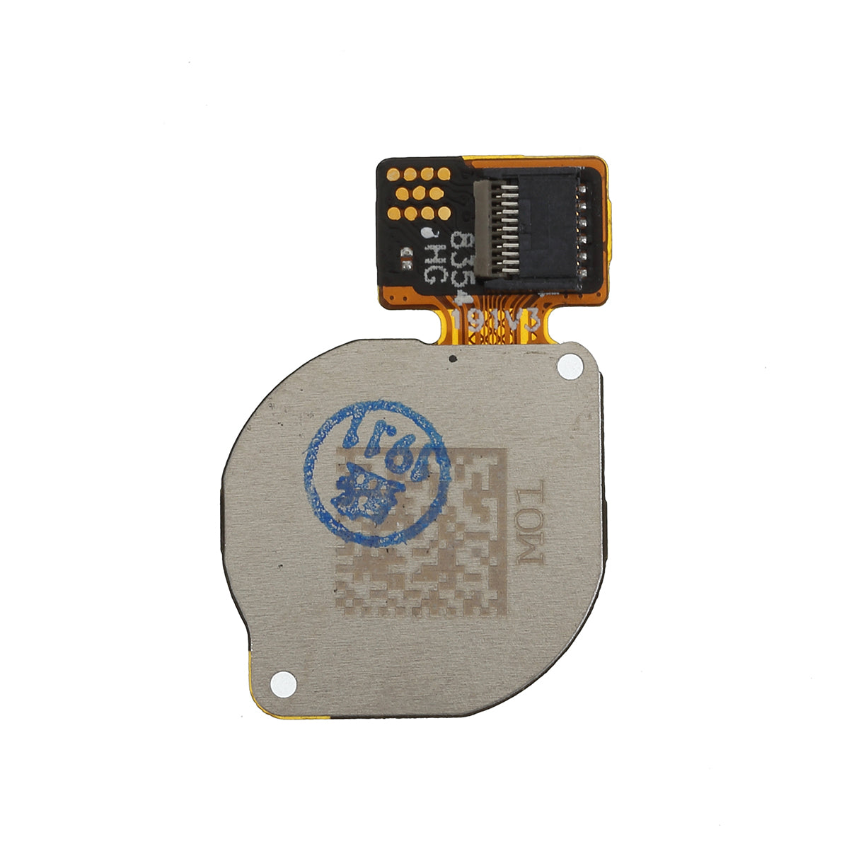 OEM Home Key Fingerprint Button Flex Cable for Huawei P30 Lite - Black