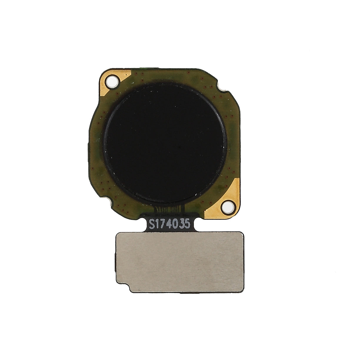 OEM Home Key Fingerprint Button Flex Cable Repair Part for Huawei Mate 20 Lite - Black