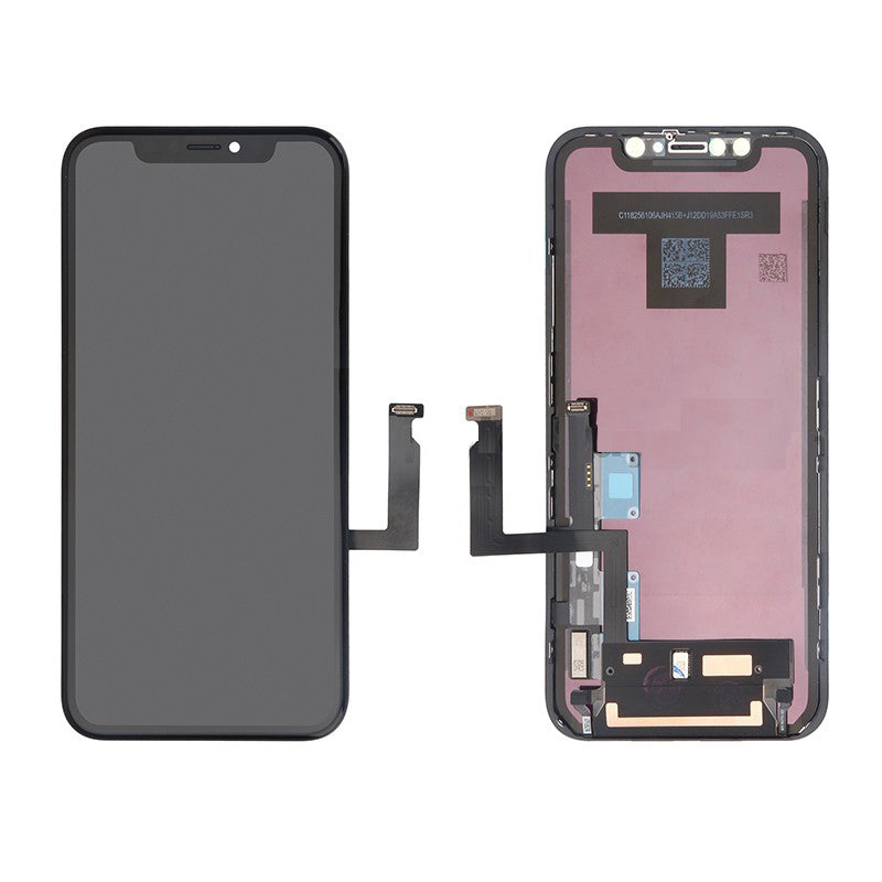 LCD Screen and Digitizer Assembly Replace Part for iPhone XR 6.1 inch - Black