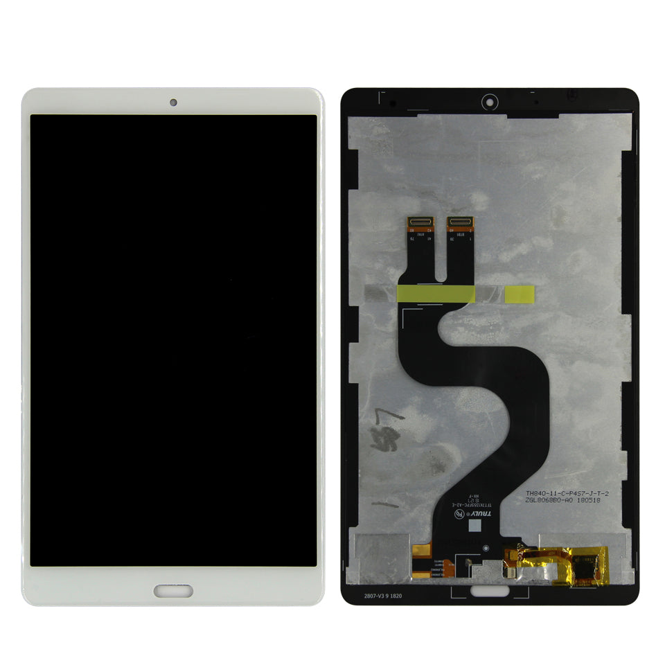 OEM LCD Screen and Digitizer Assembly Replacement for Huawei MediaPad M5 8.4 SHT-AL09/SHT-W09 - White