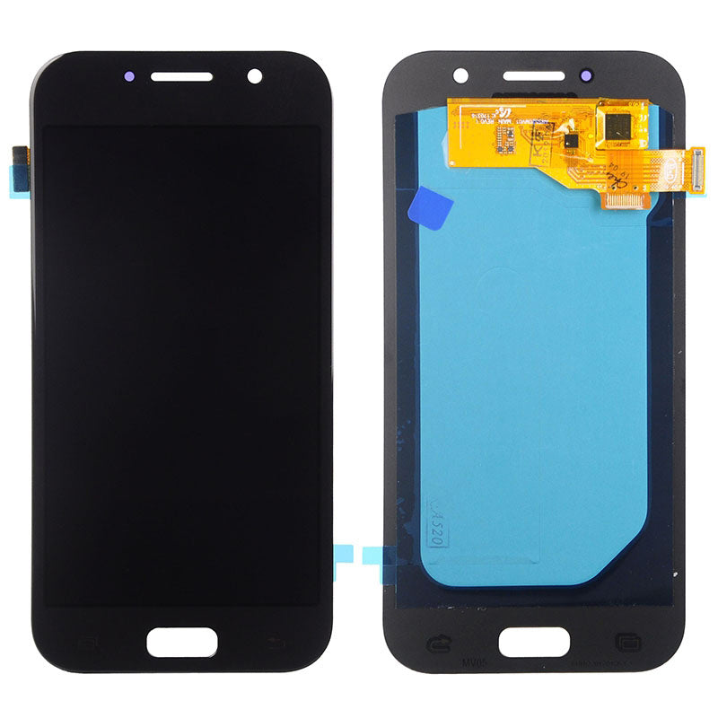 LCD Screen and Digitizer Assembly Replacement for Samsung Galaxy A5 (2017) A520 (OLED Version) - Black