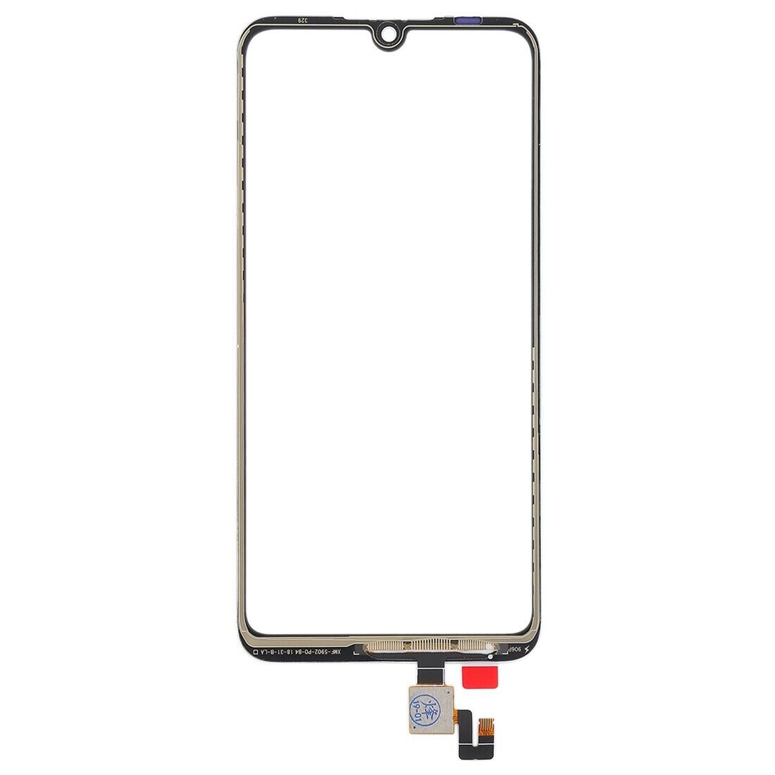 Digitizer Touch Screen Glass Replacement for Xiaomi Mi Play - Black