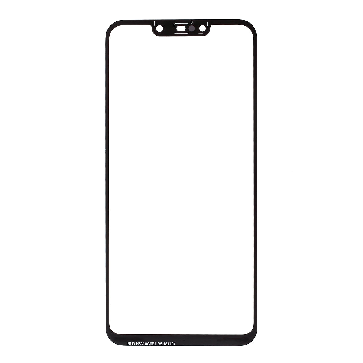 Good Quality Front Screen Glass Lens for Huawei Mate 20 Lite (without Logo)