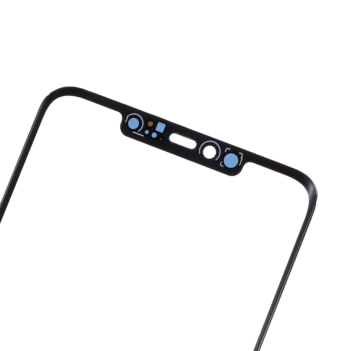 Front Screen Glass Lens Replacement for Huawei Mate 20 Pro (without Logo)