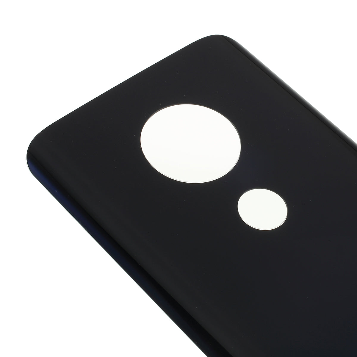 For Motorola Moto G7 Plus Battery Housing Door Cover Part (without Logo) - Black