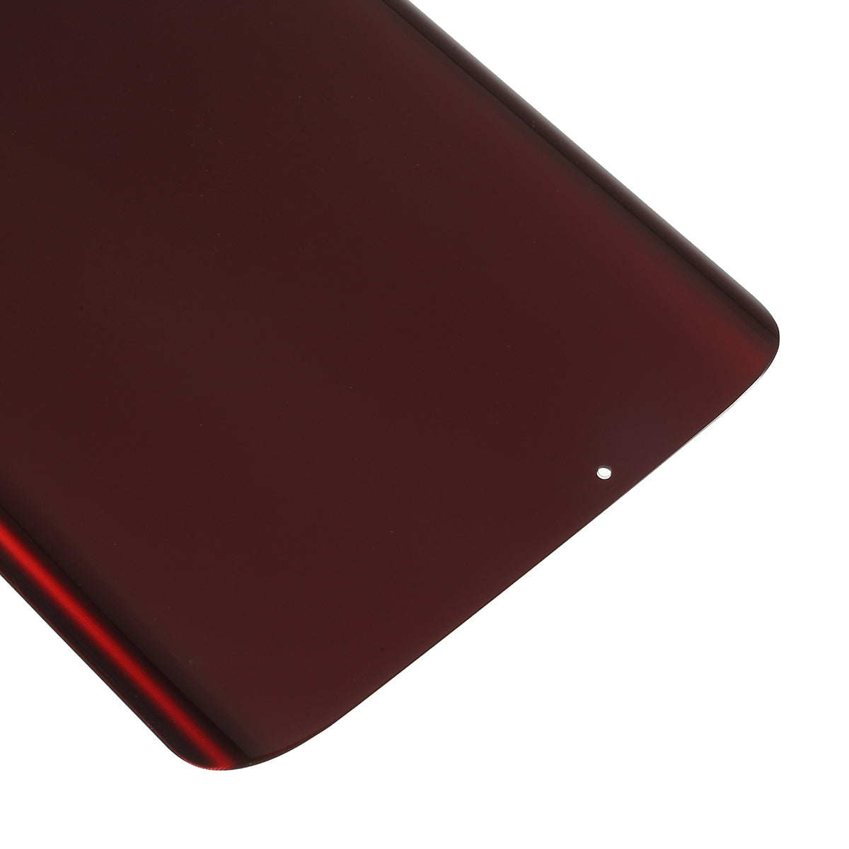 For Motorola Moto G7 Plus Battery Housing Door Cover Part (without Logo) - Red