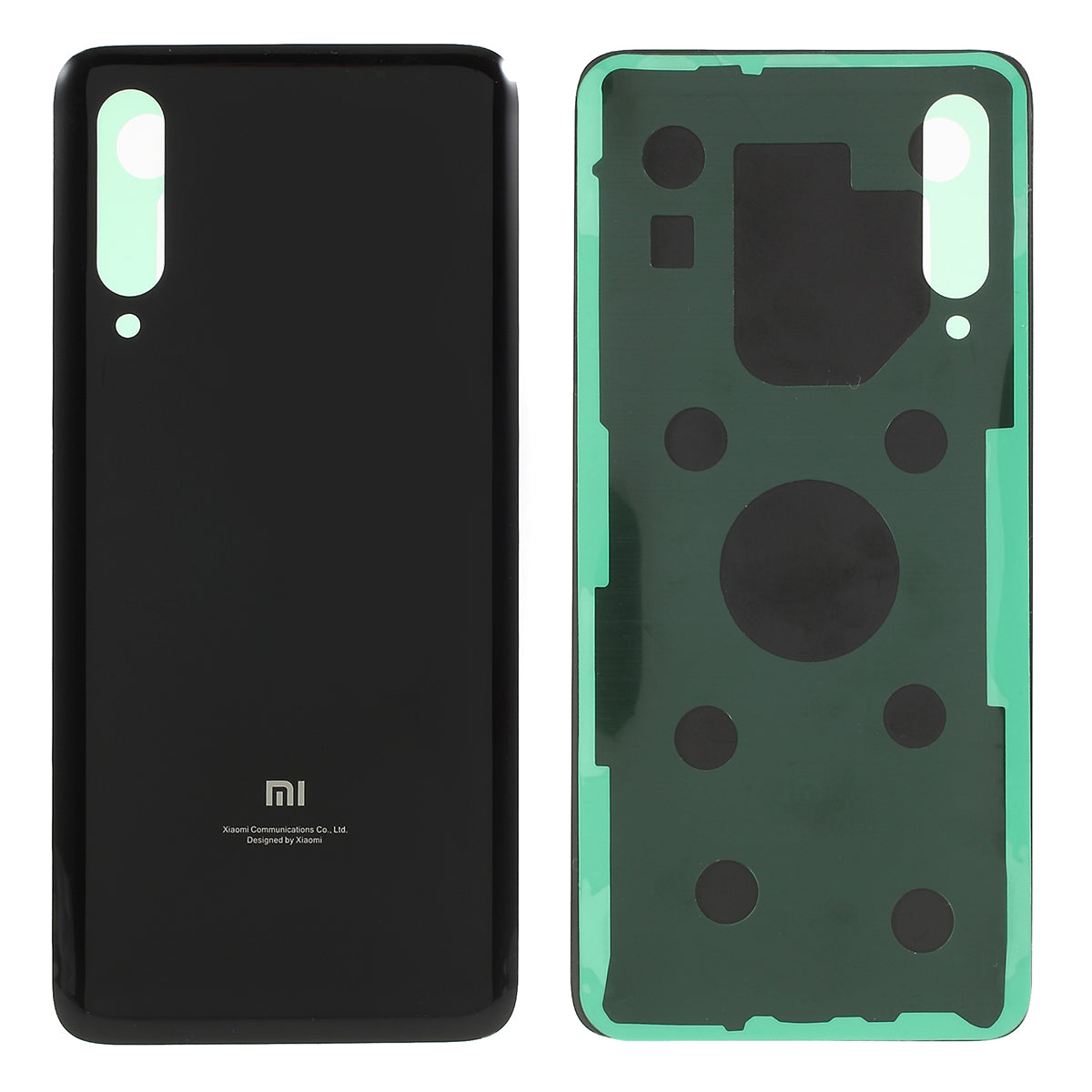 Battery Door Housing Back Cover Replacement for Xiaomi Mi 9 - Black