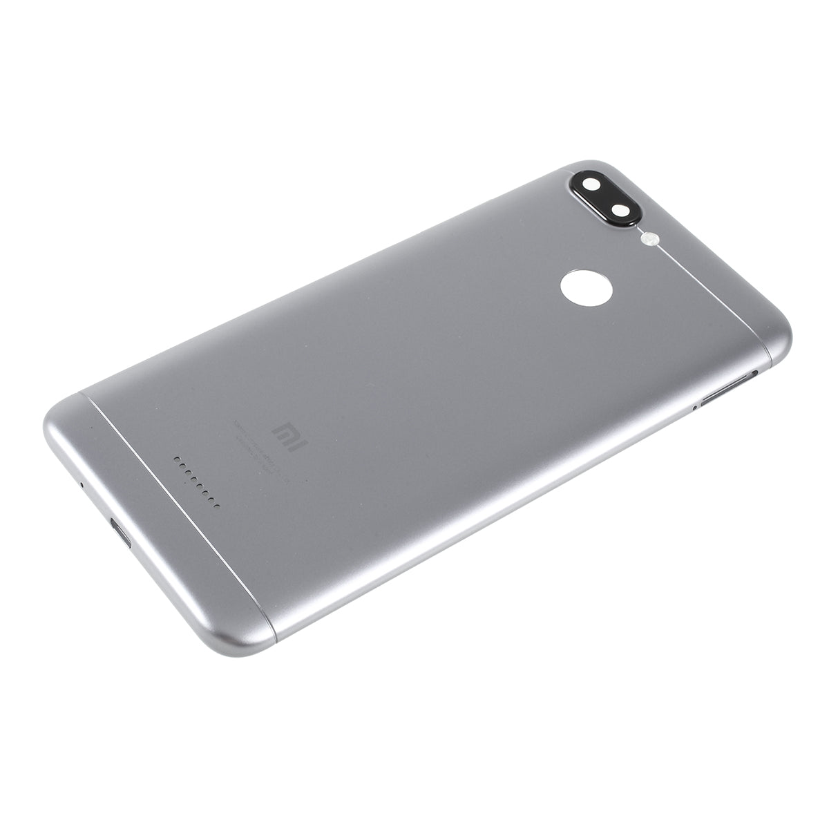 OEM Battery Housing Door Cover Part (Single Card Slot) for Xiaomi Redmi 6 - Grey