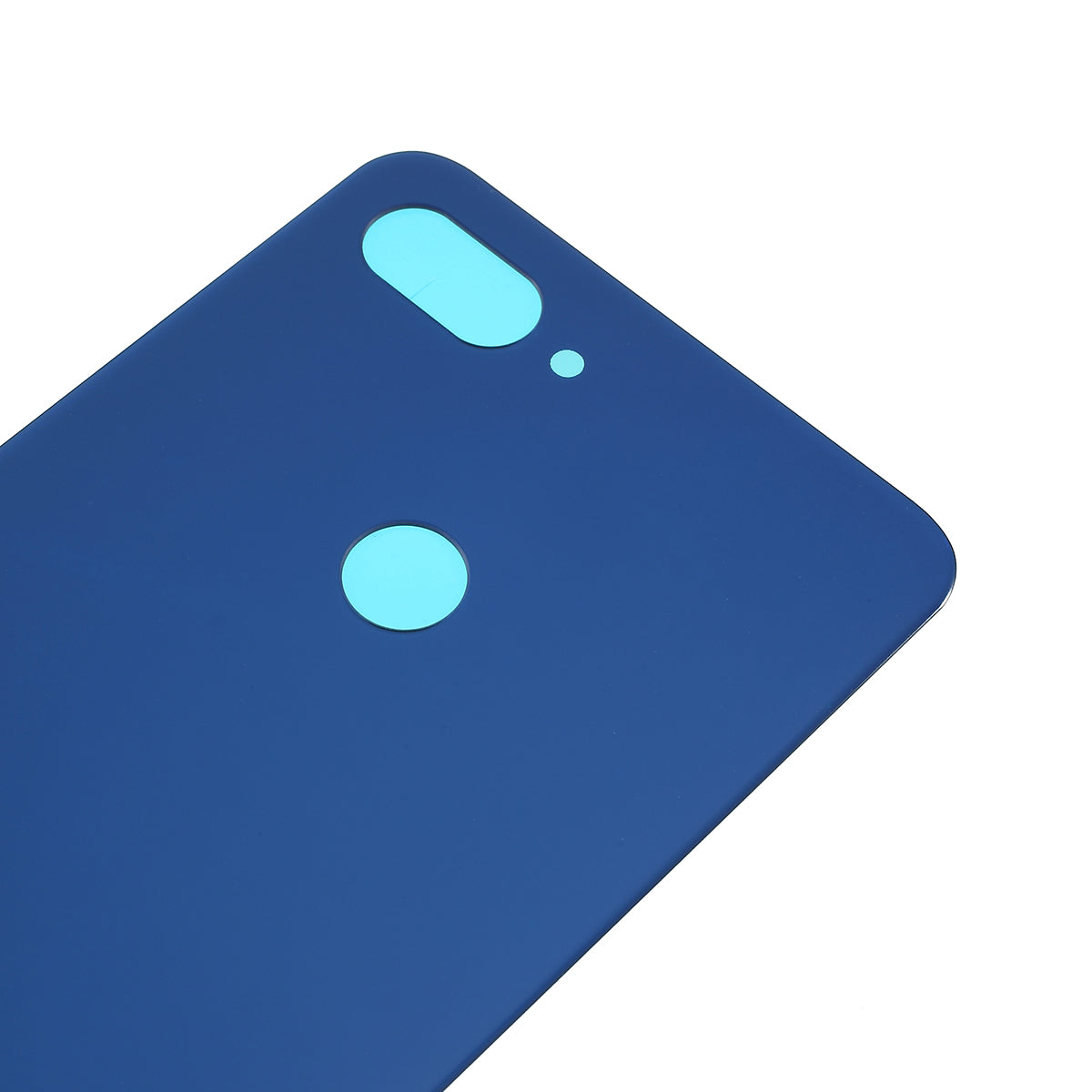 Battery Housing Door Cover Part Replacement for Xiaomi Mi 8 Lite - Black - Blue