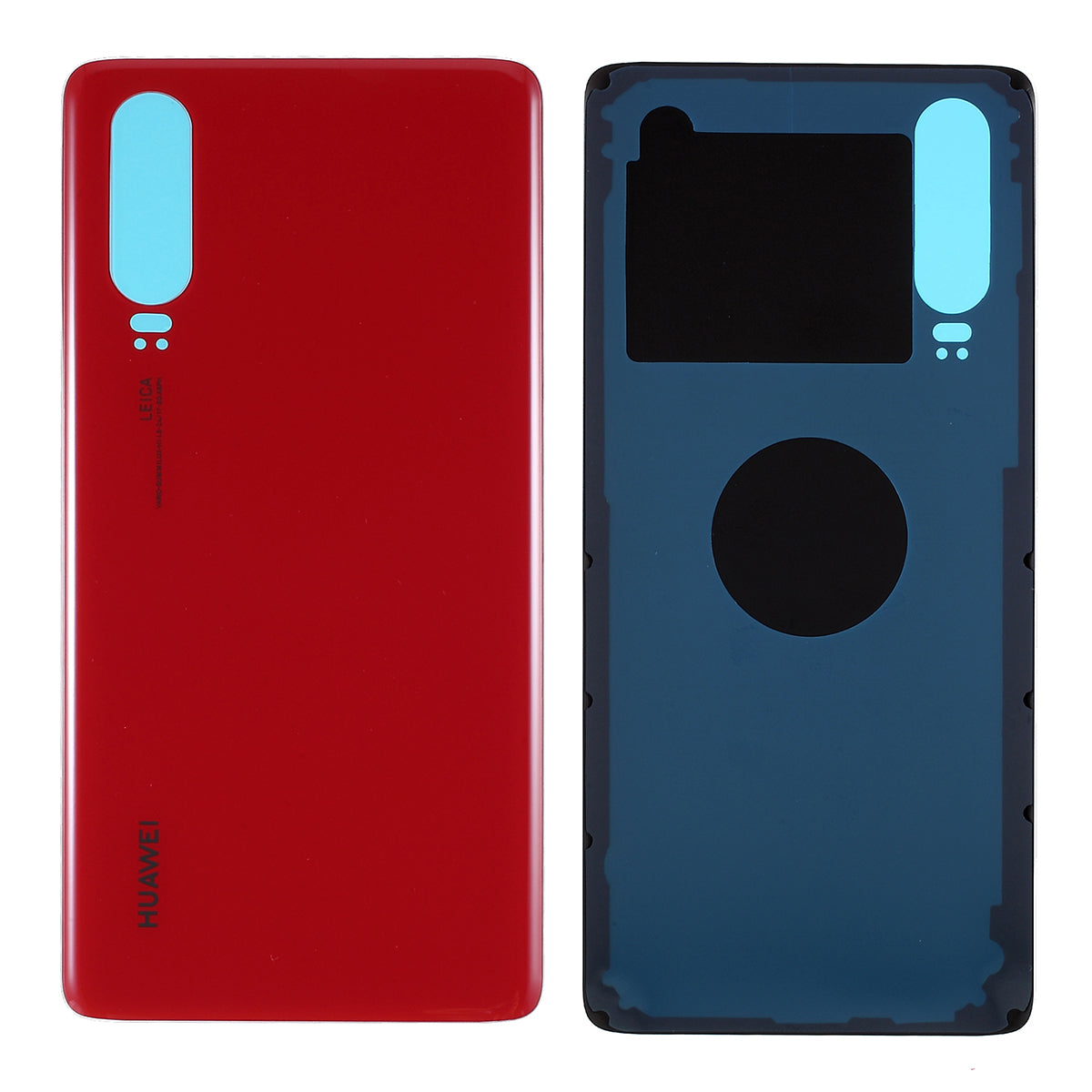 Battery Housing Door Cover Replacement for Huawei P30 - Red
