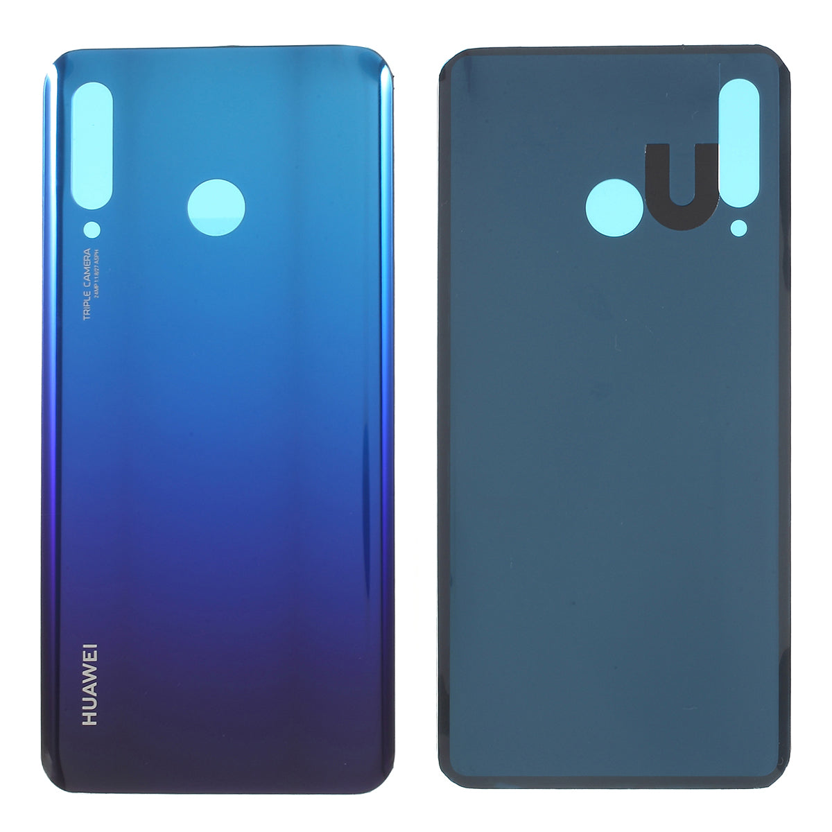 Battery Housing Door Cover Replacement for Huawei P30 Lite with 48MP Camera - Sky Blue