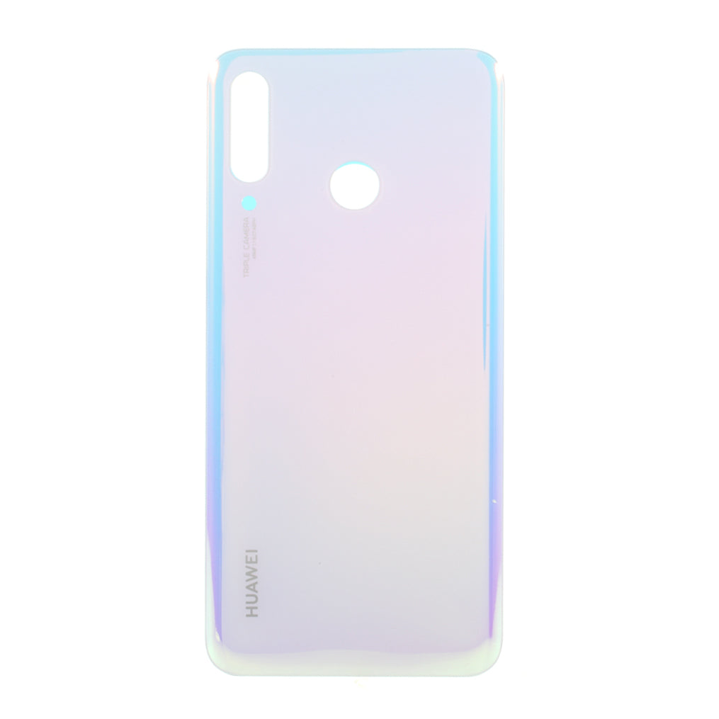 Battery Housing Door Cover Replacement for Huawei P30 Lite with 48MP Camera - Silver