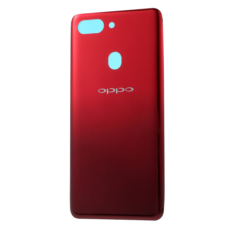 Battery Door Housing Back Cover Repair Part for Oppo R15 Pro - Red