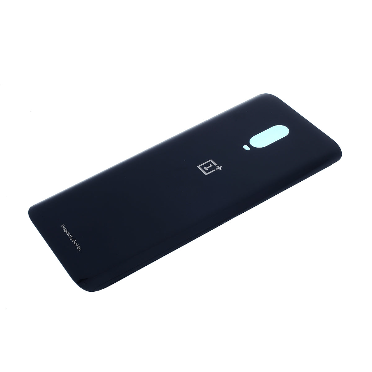 Battery Housing Door Cover Part with Adhesive Sticker for OnePlus 6T - Metal Black