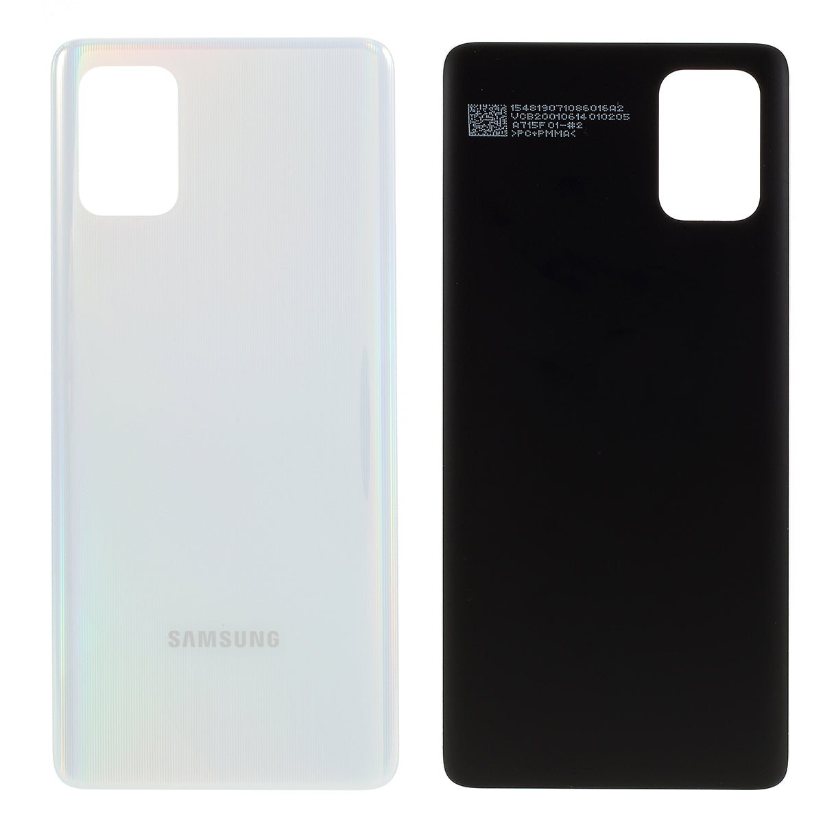 OEM for Samsung Galaxy A71 A715 Back Battery Housing without Adhesive Sticker - White