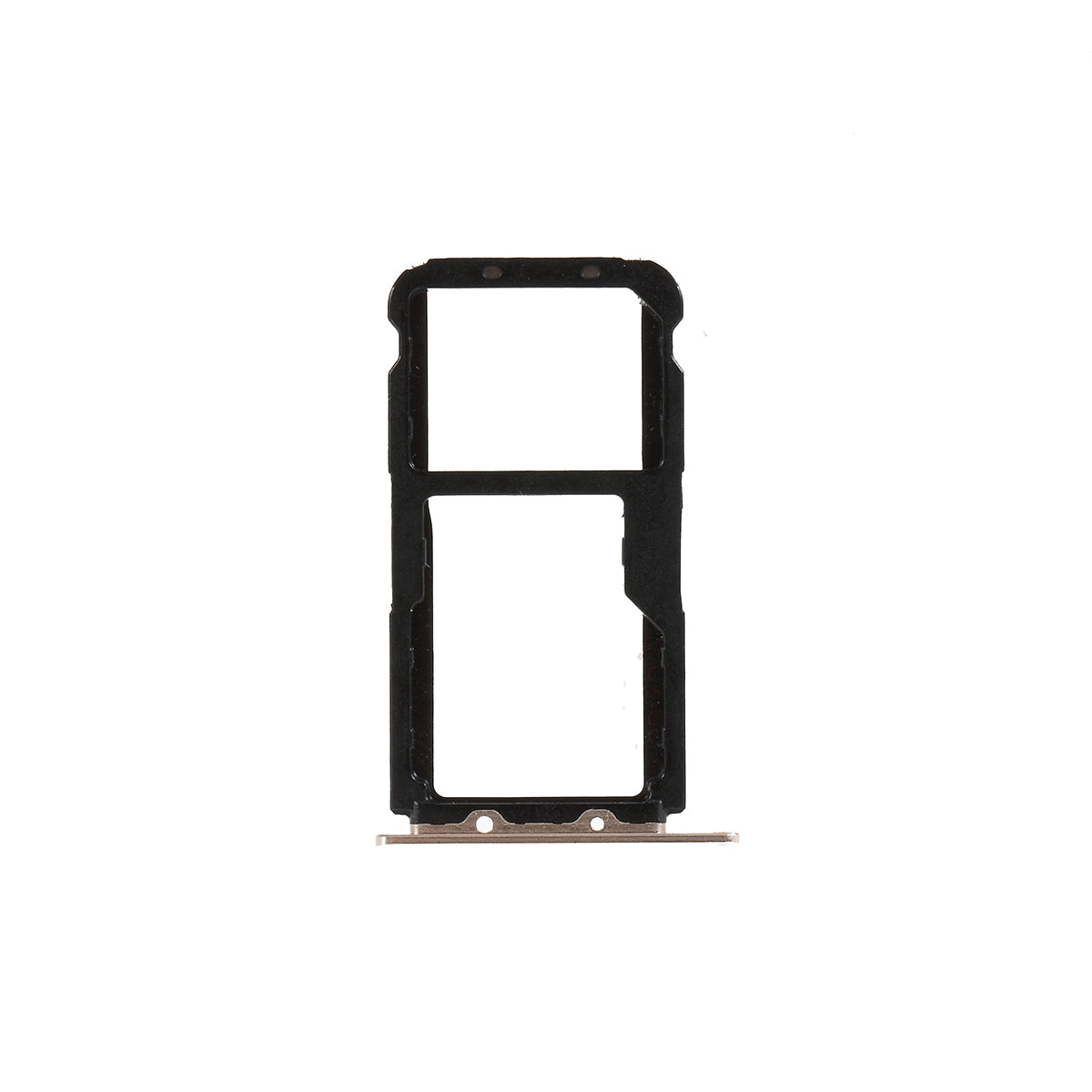 OEM Dual SIM Micro SD Card Tray Holder Replacement for Huawei Mate 20 Lite - Black - Gold