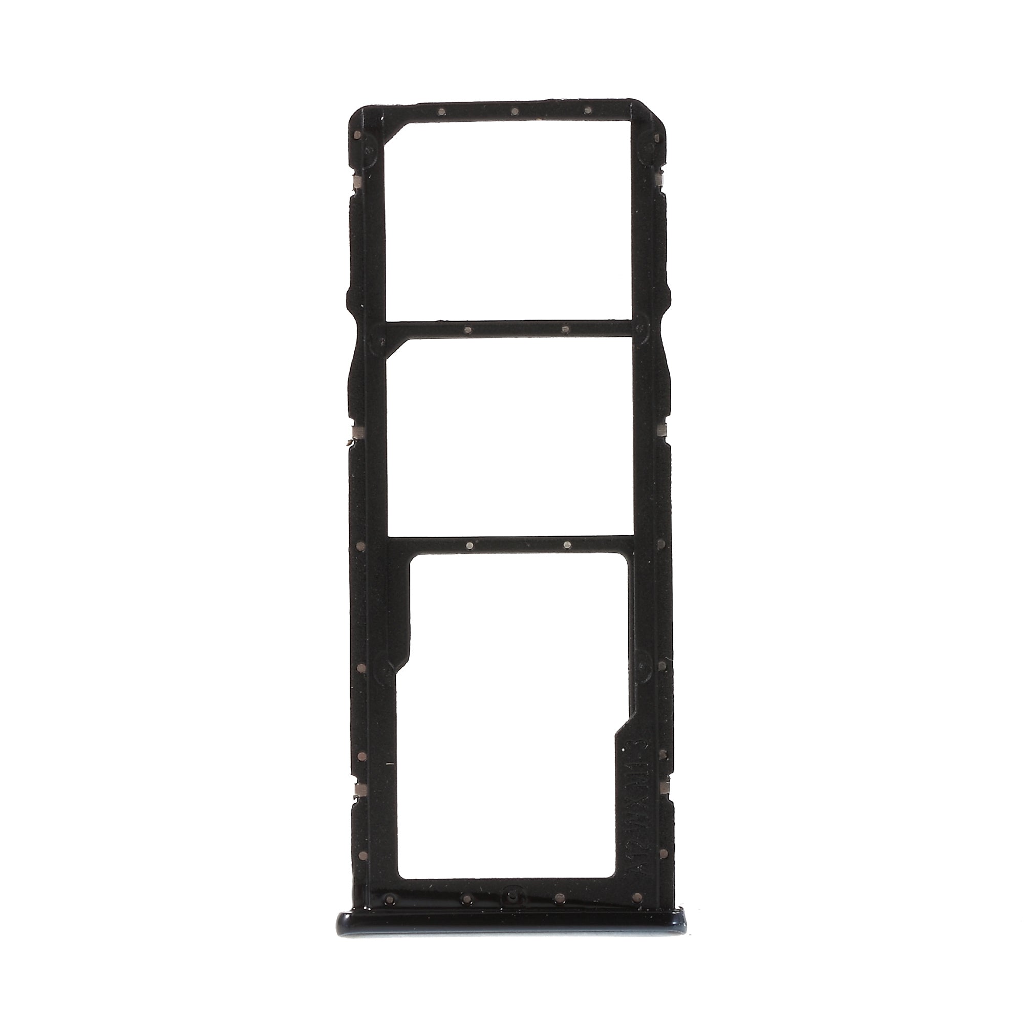 OEM Dual SIM Micro SD Card Tray Slot Replacement for Huawei Y9 (2019) / Enjoy 9 Plus - Black