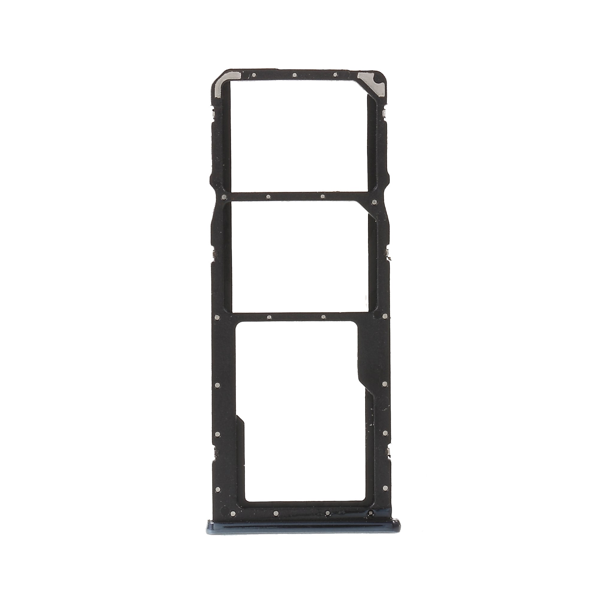 OEM Dual SIM Micro SD Card Tray Slot Replacement for Huawei Y9 (2019) / Enjoy 9 Plus - Black