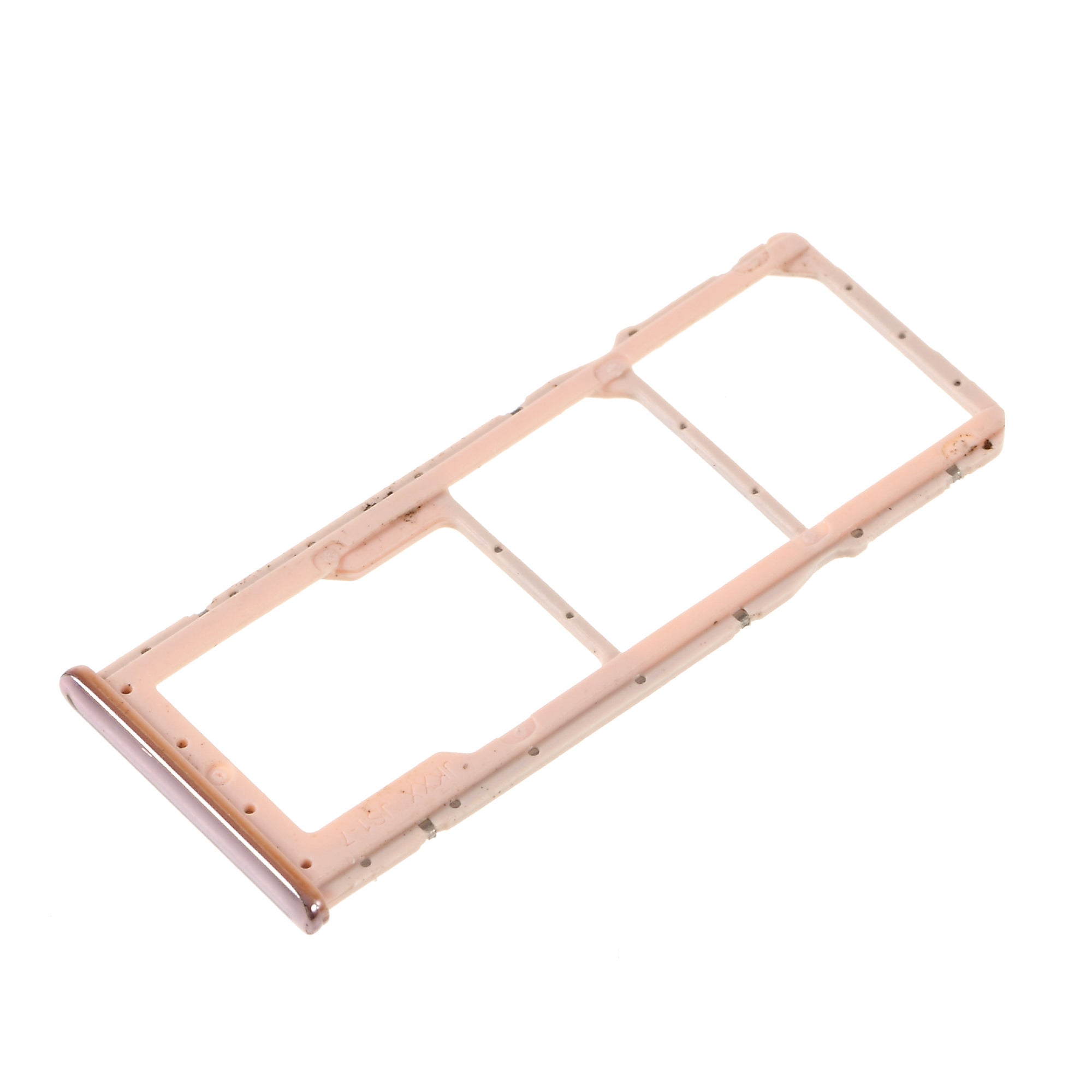 OEM Dual SIM Micro SD Card Tray Slot Repair Part for Huawei Y9 (2019) / Enjoy 9 Plus - Rose Gold