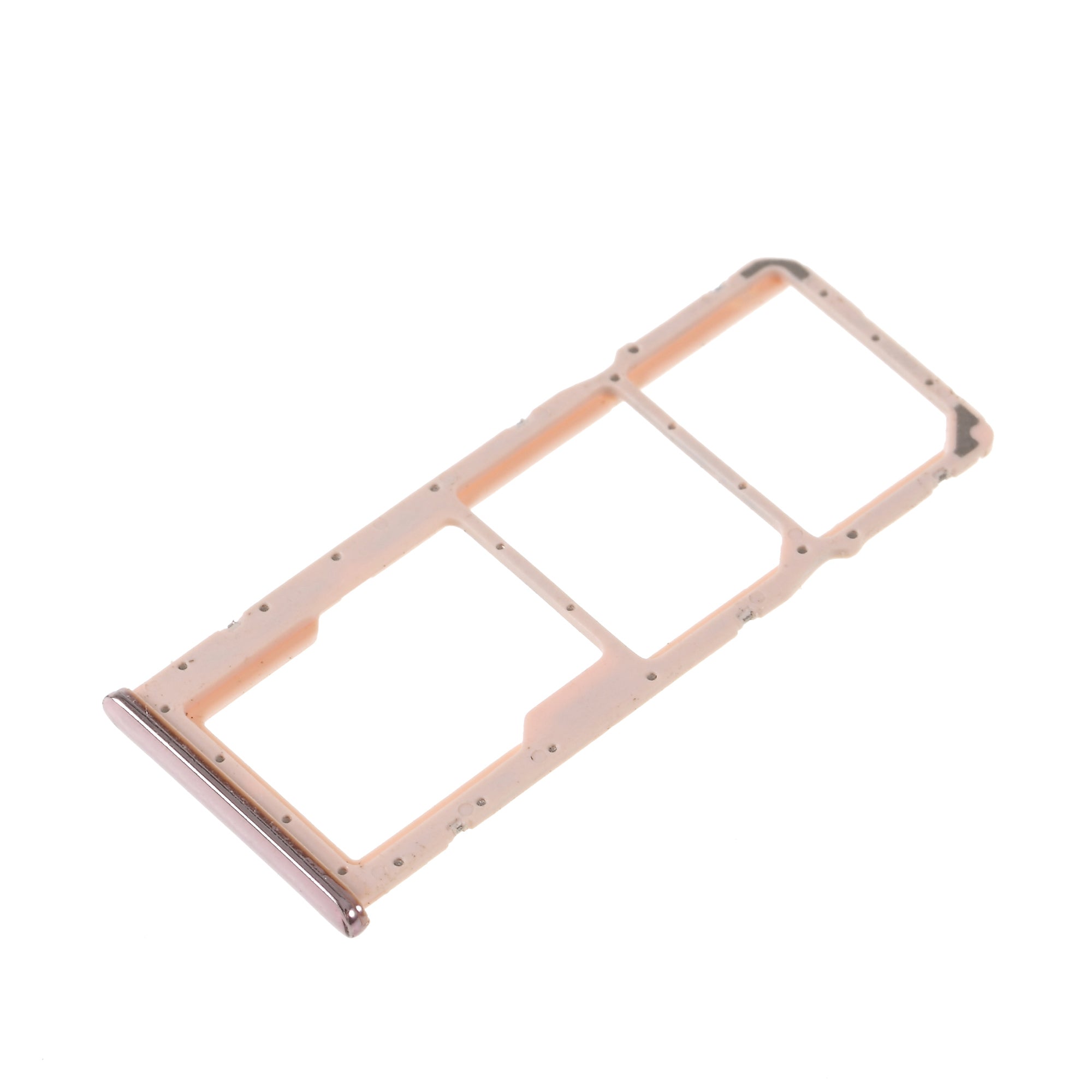 OEM Dual SIM Micro SD Card Tray Slot Repair Part for Huawei Y9 (2019) / Enjoy 9 Plus - Rose Gold