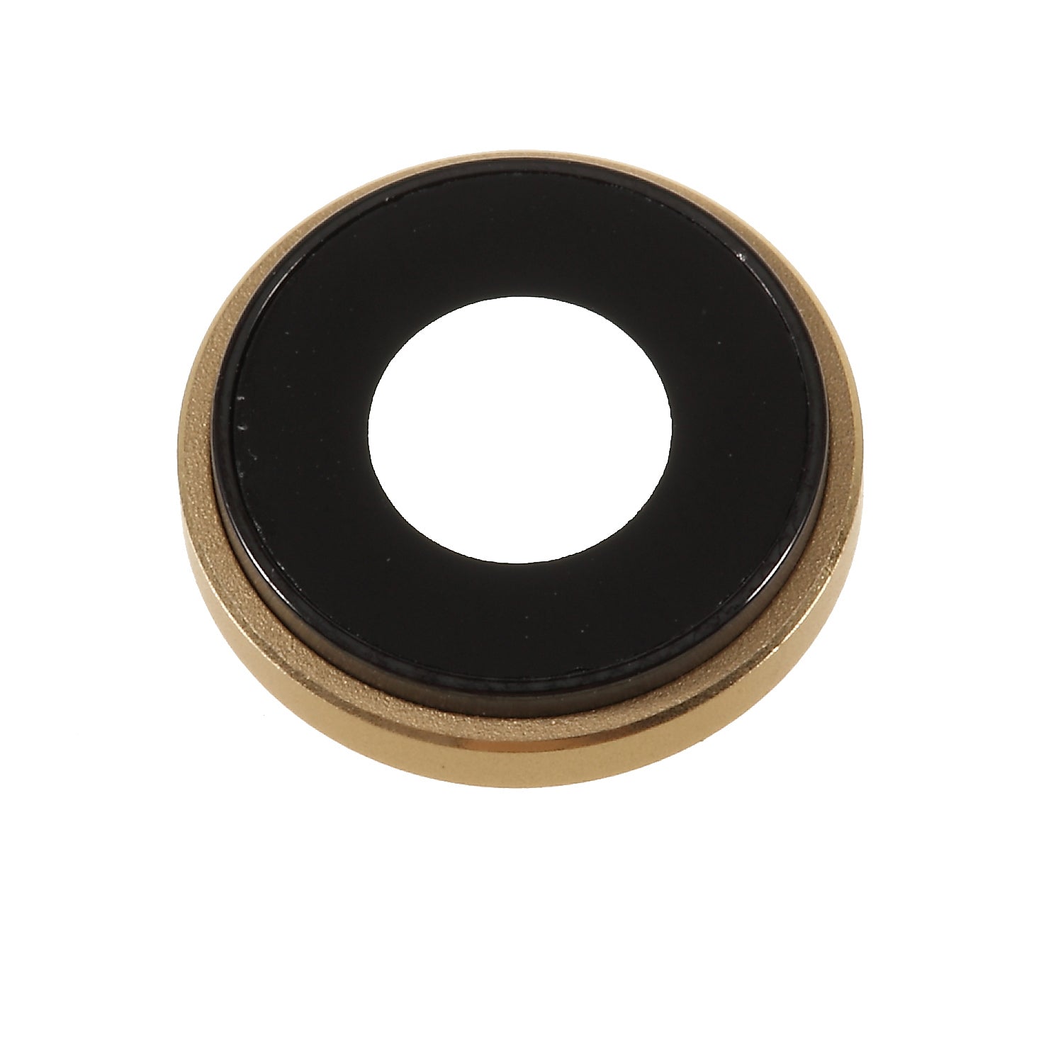 Rear Camera Lens Ring Cover with Glass Lens for iPhone XR 6.1 inch - Gold