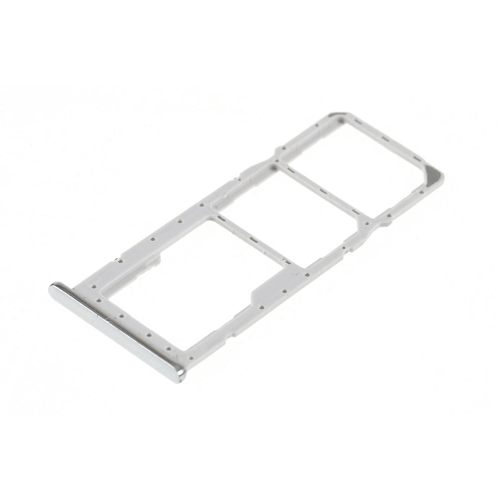 OEM for Motorola One / P30 Play (China) Dual SIM + SD Card Tray Holder Part - Silver