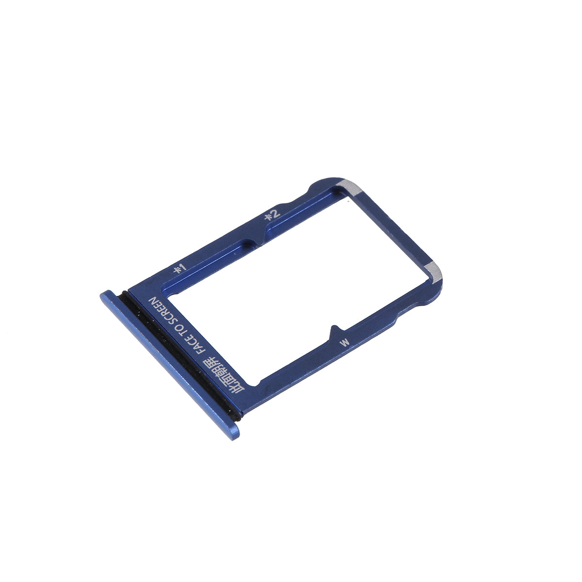 OEM Dual SIM Card Tray Holder Replace Part for Xiaomi Mi 9 - Blue