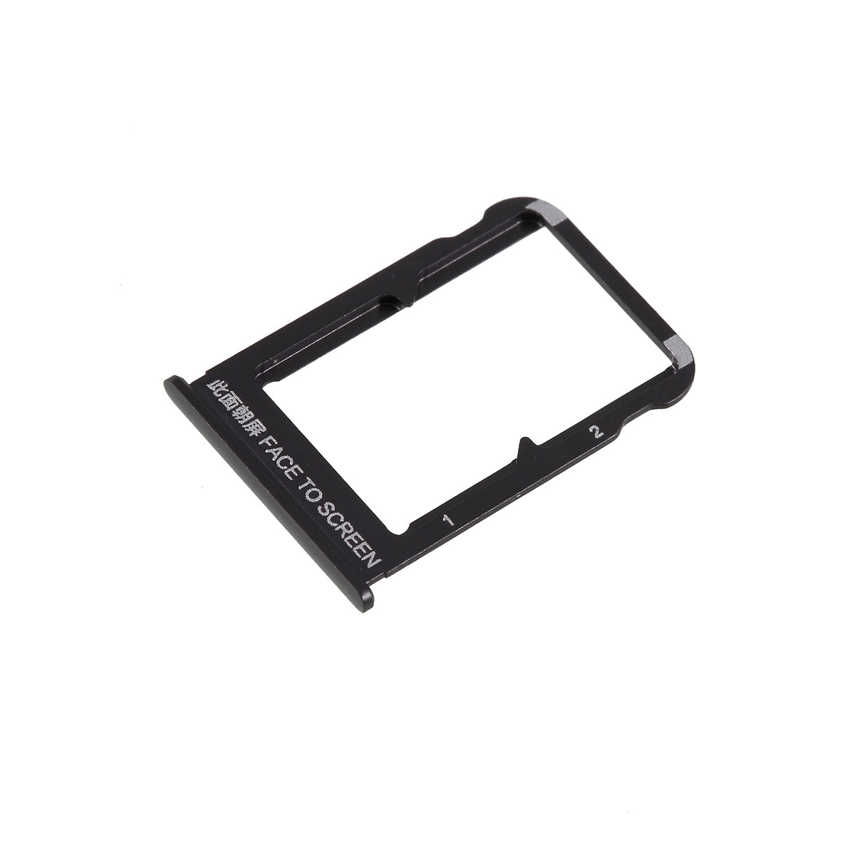 OEM Dual SIM Card Tray Holder Replace Part for Xiaomi Mi Mix 3 - Black