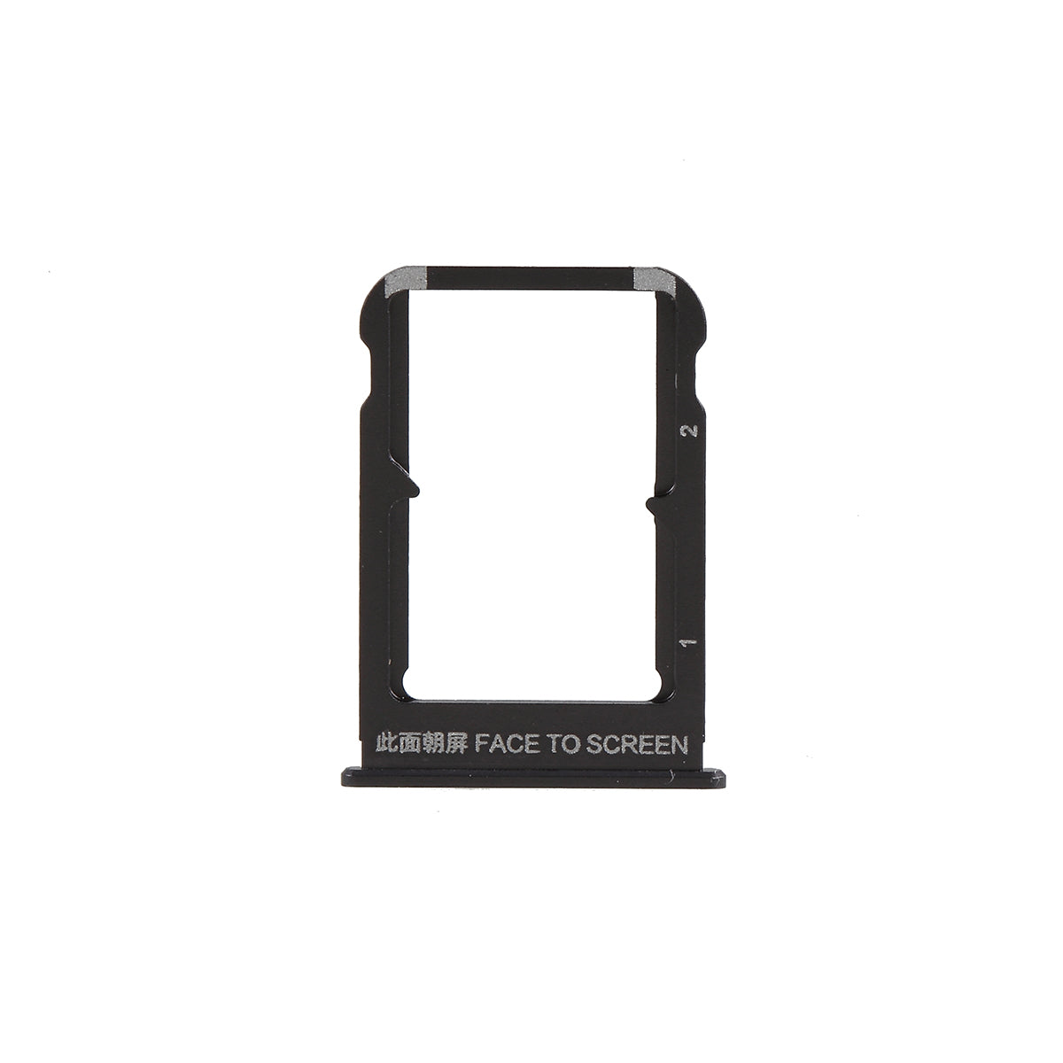 OEM Dual SIM Card Tray Holder Replace Part for Xiaomi Mi Mix 3 - Black