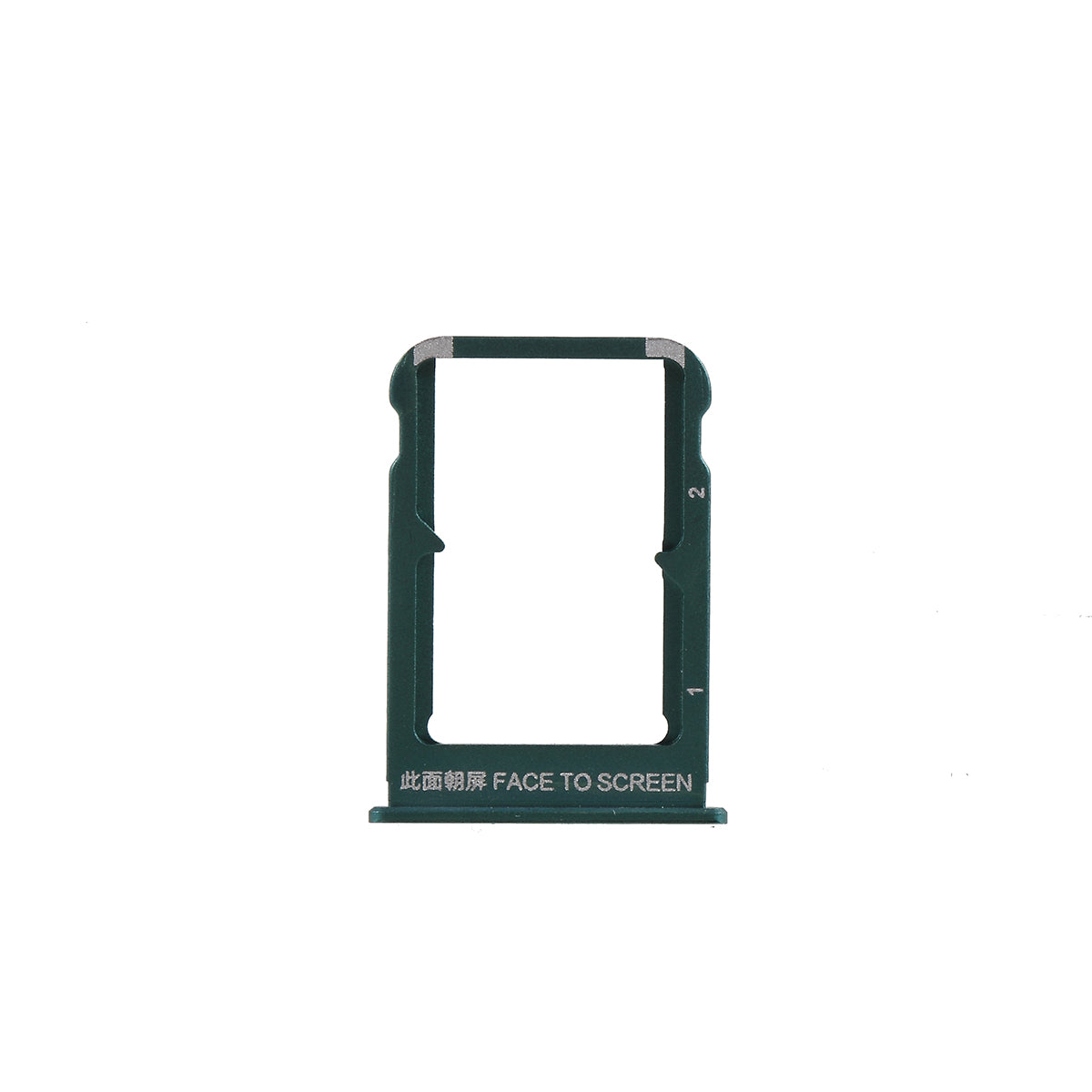 OEM Dual SIM Card Tray Holder Replace Part for Xiaomi Mi Mix 3 - Army Green