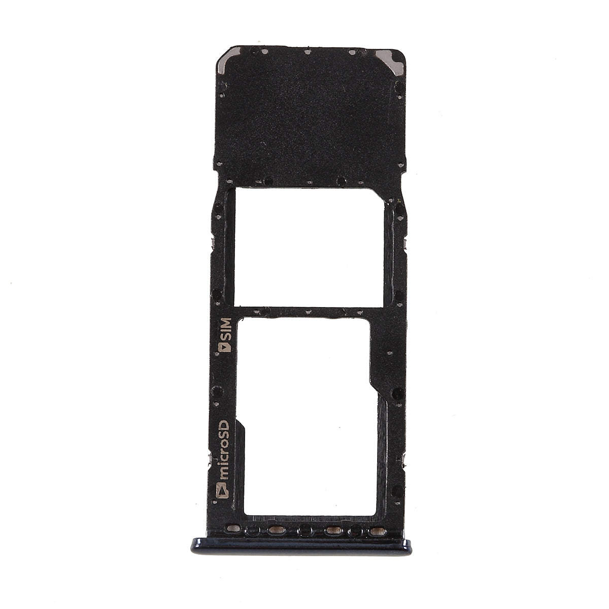 OEM Single SIM Card Tray Holder Slot for Samsung Galaxy A7 (2018) A750 - Black