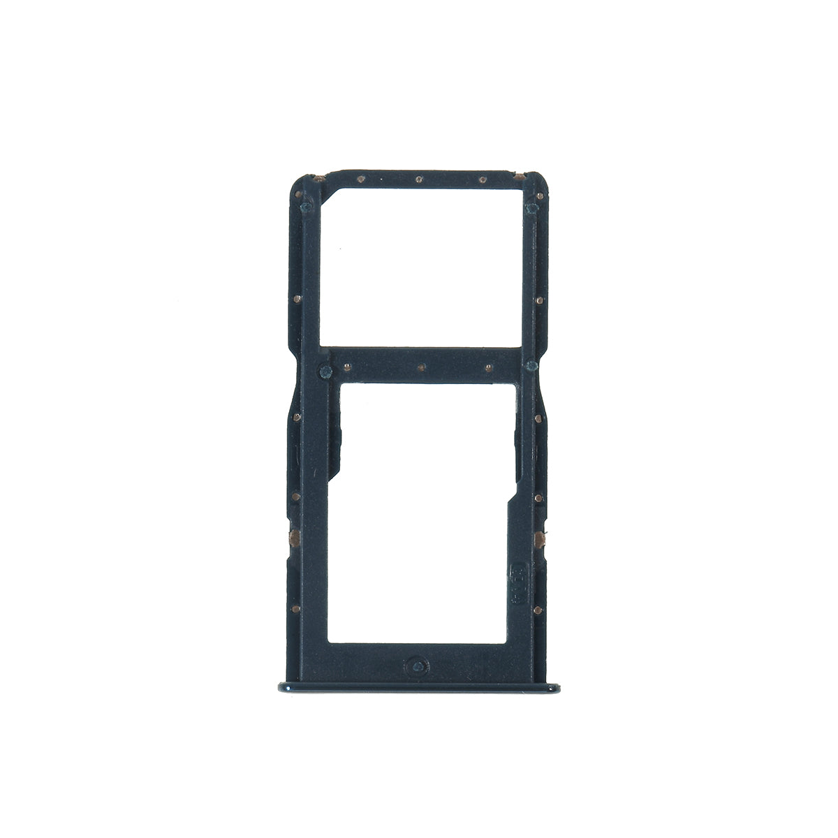 OEM Dual SIM Micro SD Card Tray Holder Replacement for Huawei P30 Lite / nova 4e / Huawei P30 Lite New Edition - Blue