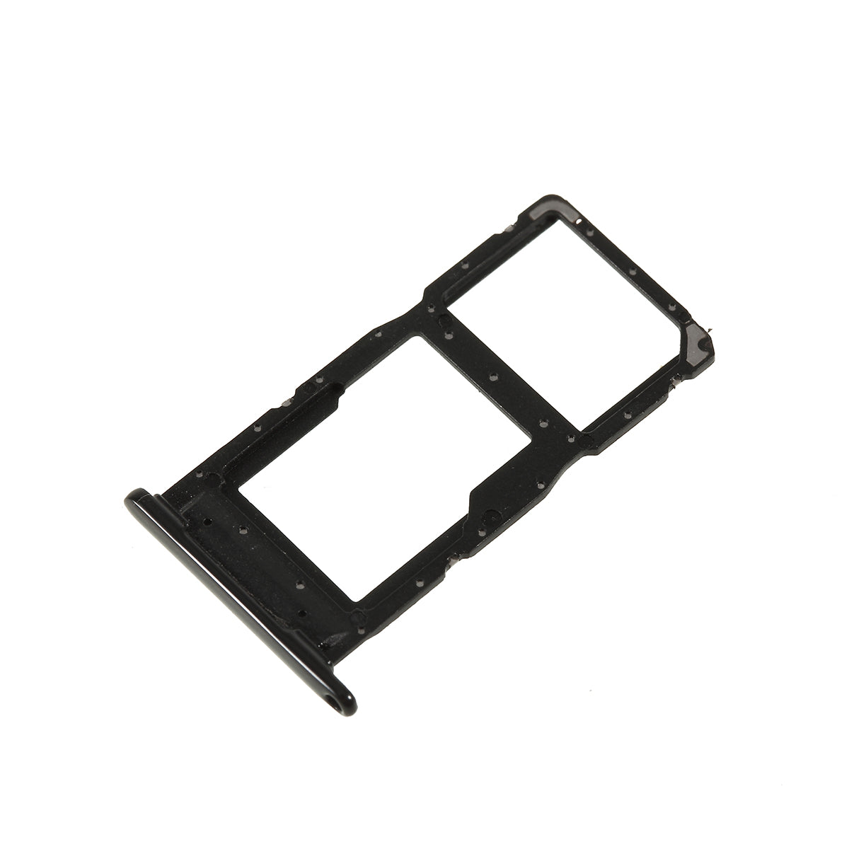 OEM Dual SIM Micro SD Card Tray Holder Replacement for Huawei P Smart (2019) / Nova Lite 3 (Japan) - Black
