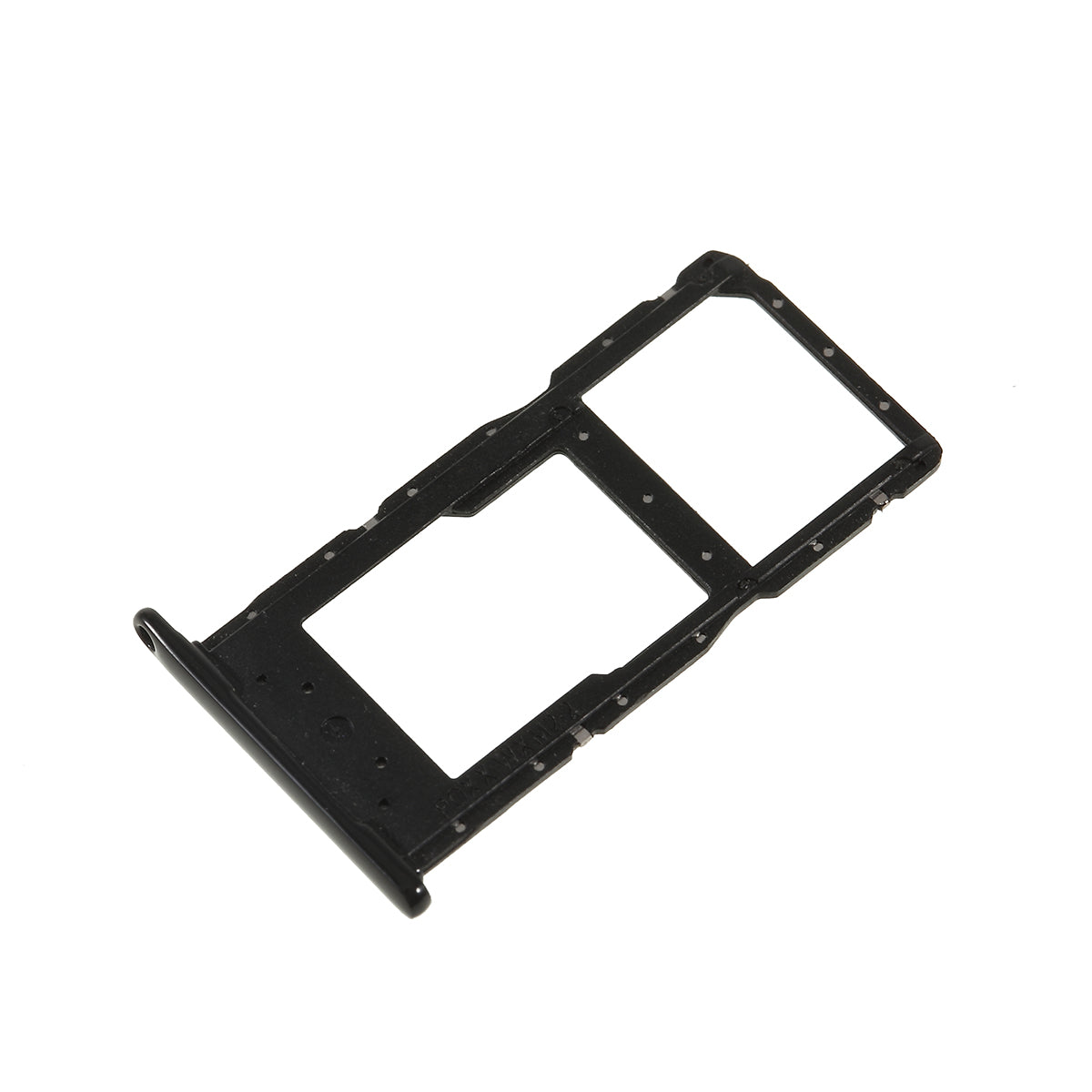 OEM Dual SIM Micro SD Card Tray Holder Replacement for Huawei P Smart (2019) / Nova Lite 3 (Japan) - Black