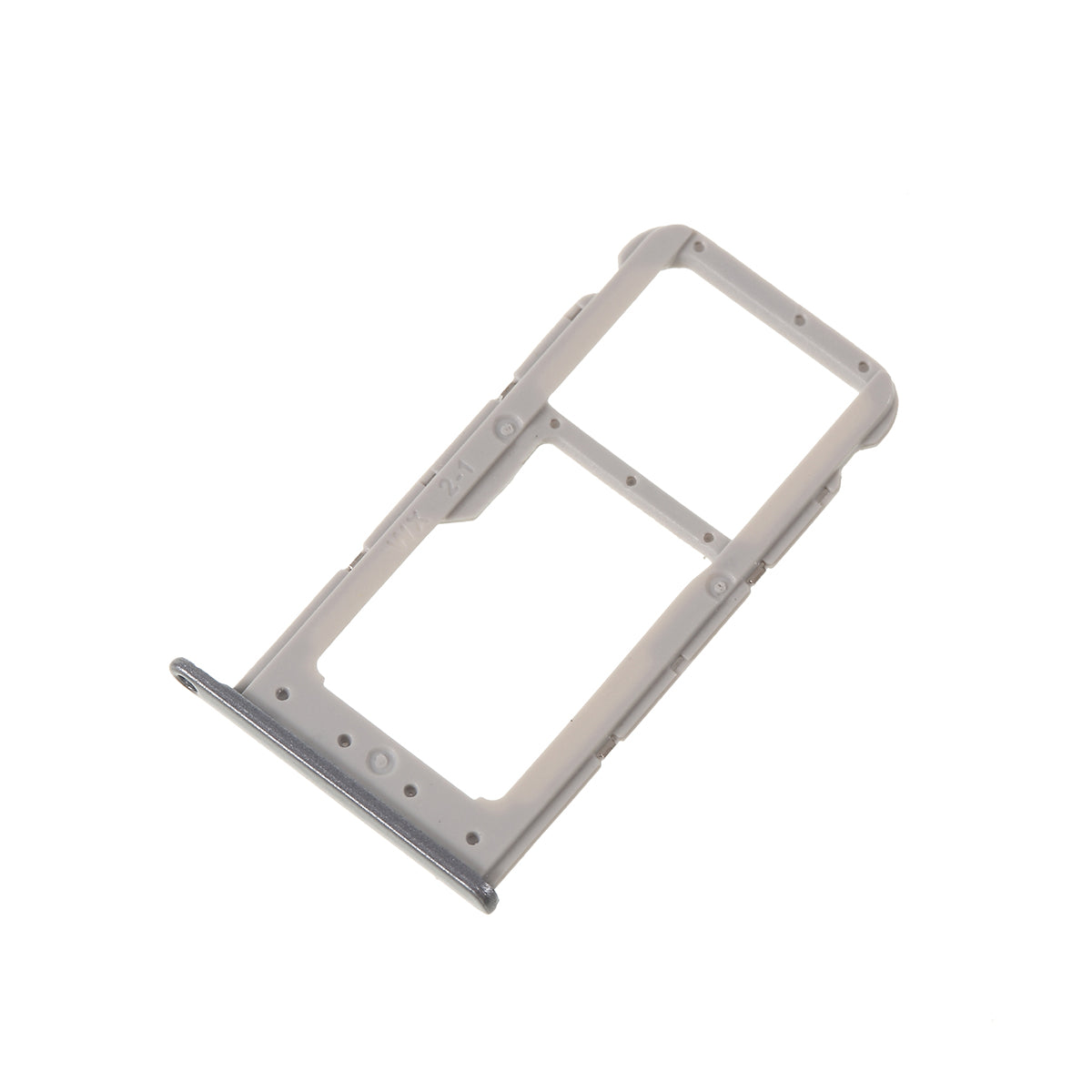 OEM Dual SIM MicroSD Card Tray Slot Part for Huawei Honor 9 Lite - Silver