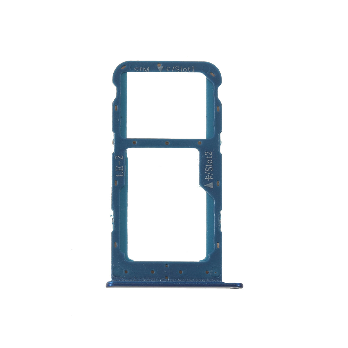 OEM Dual SIM MicroSD Card Tray Slot Part for Huawei Honor 9 Lite - Blue