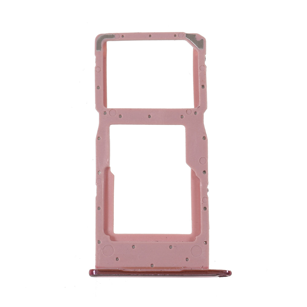 OEM SIM1 + SIM2 Card Tray Holder Slot for Huawei Honor 10 Lite - Rose Gold