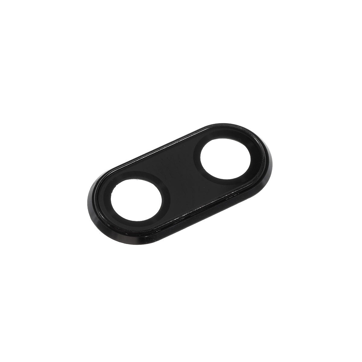 OEM Back Camera Lens Ring Cover with Glass Lens for Huawei P20 lite (2018) - Black