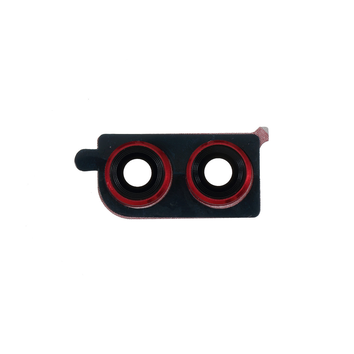 OEM Back Camera Lens Ring Cover with Glass Lens for Huawei Honor 8X/Honor View 10 Lite - Red