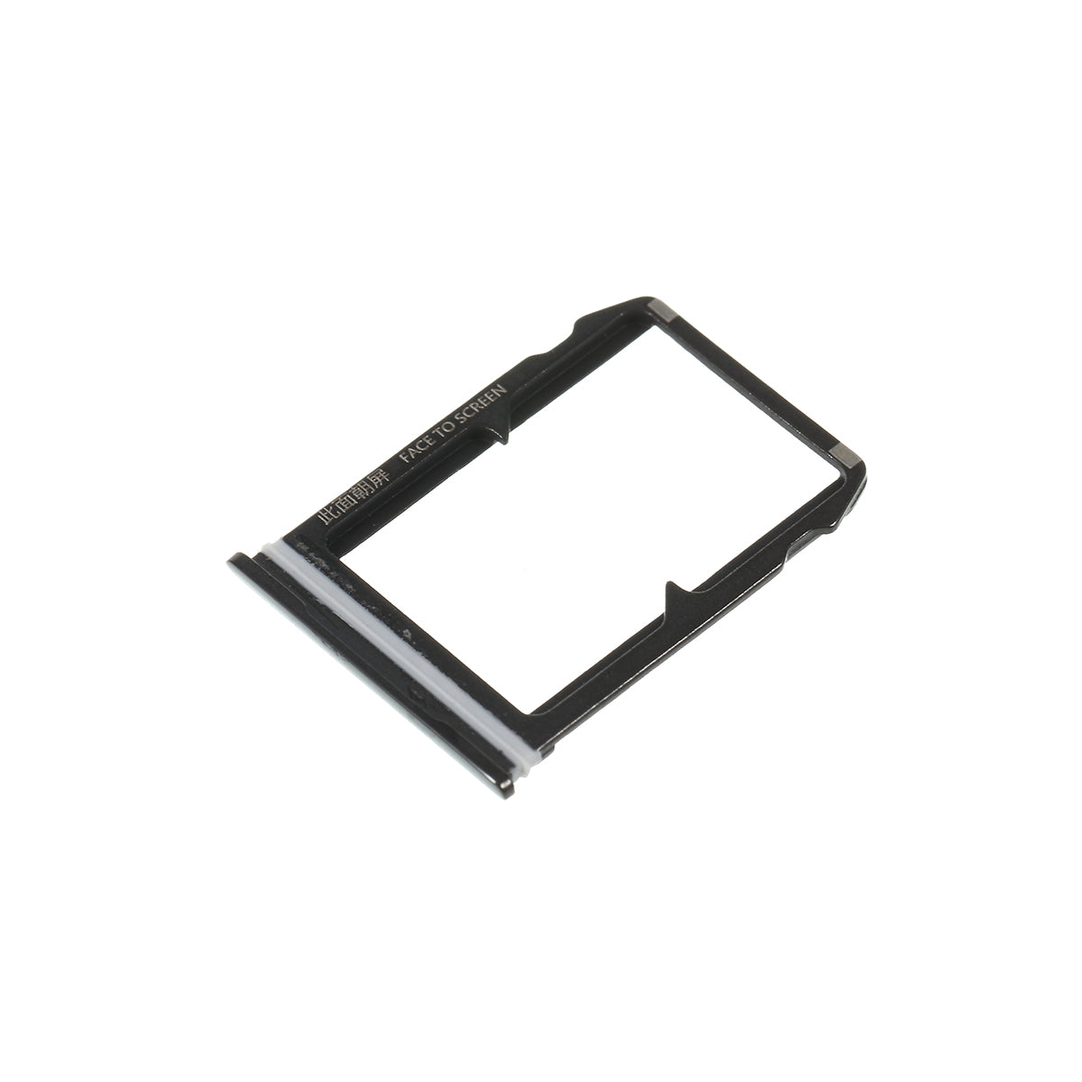 OEM Dual SIM Card Tray Holder Replace Part for Xiaomi Mi 6 - Black