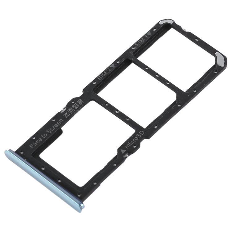 OEM SD Card SIM Card Tray Holder Replace Part for Oppo K1 - Blue
